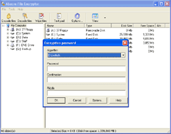 Abacre File Encryptor screen shot