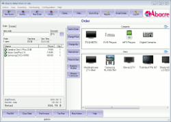 Abacre Retail Point of Sale screen shot