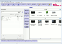 Interfaz de Abacre Retail POS